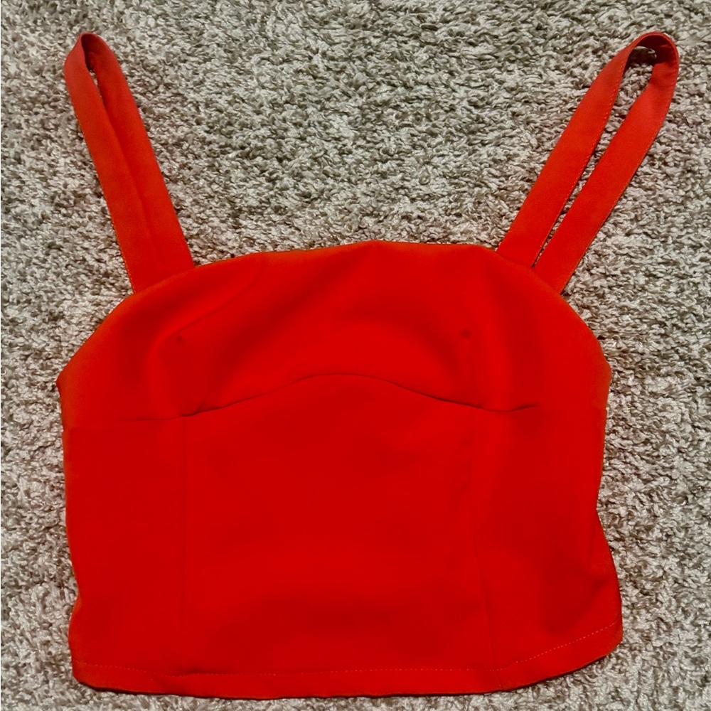 Vibrant Red Women's Top